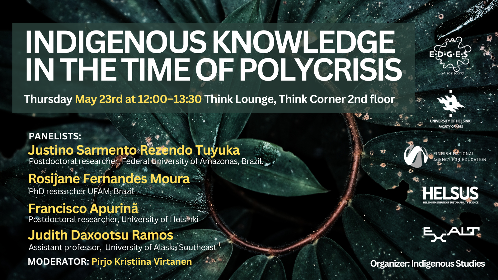 Indigenous Knowledge in the Time of Polycrisis (23rd May)